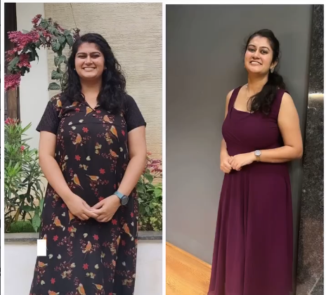 Swetha Vignesh's lifestyle transformation